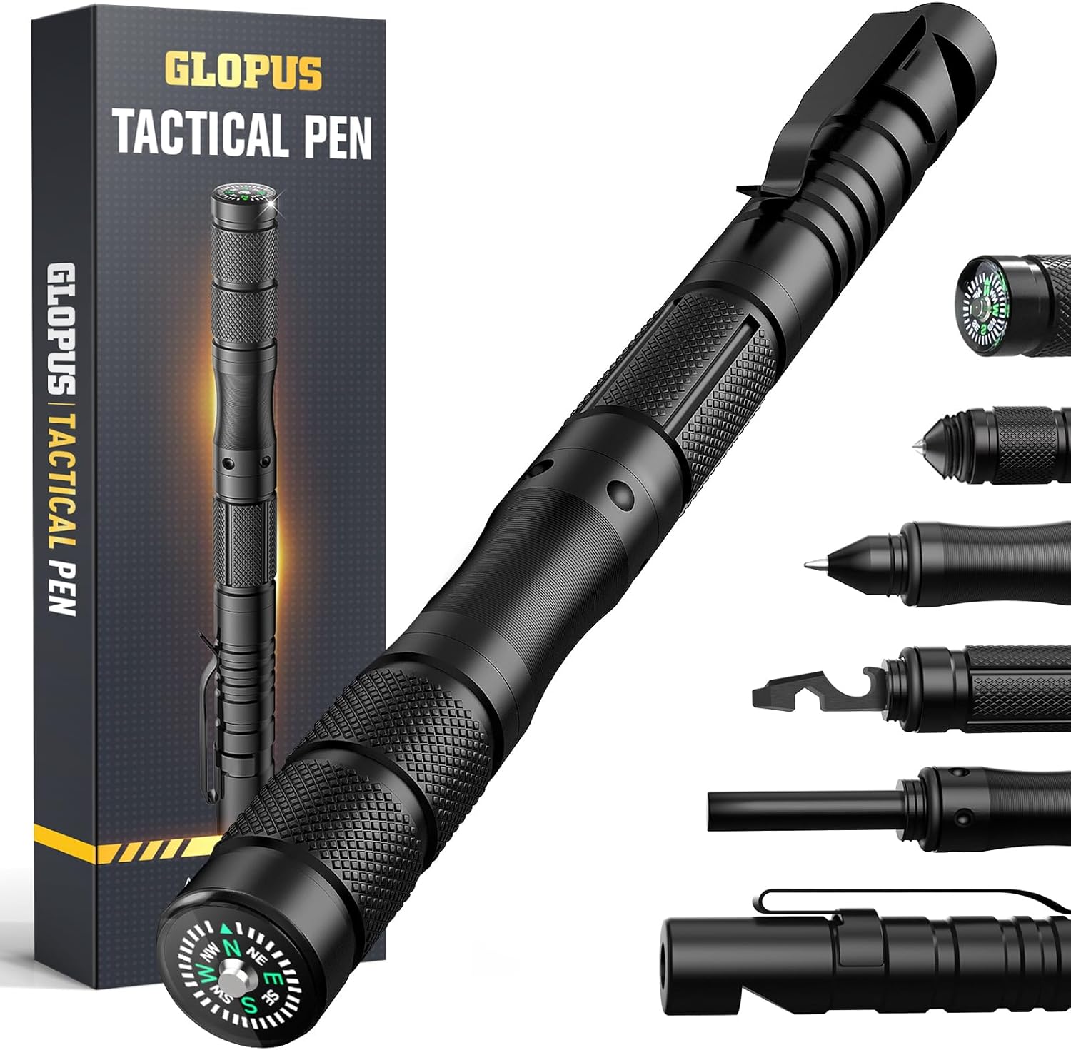 Fathers Day Gift from Daughter/Wife, Tactical Pen, Men Gifts for Husband Dad for Anniversary Birthday Graduation, Cool Gadgets for Men, Apply to Survival,Camping, Hunting and Hiking