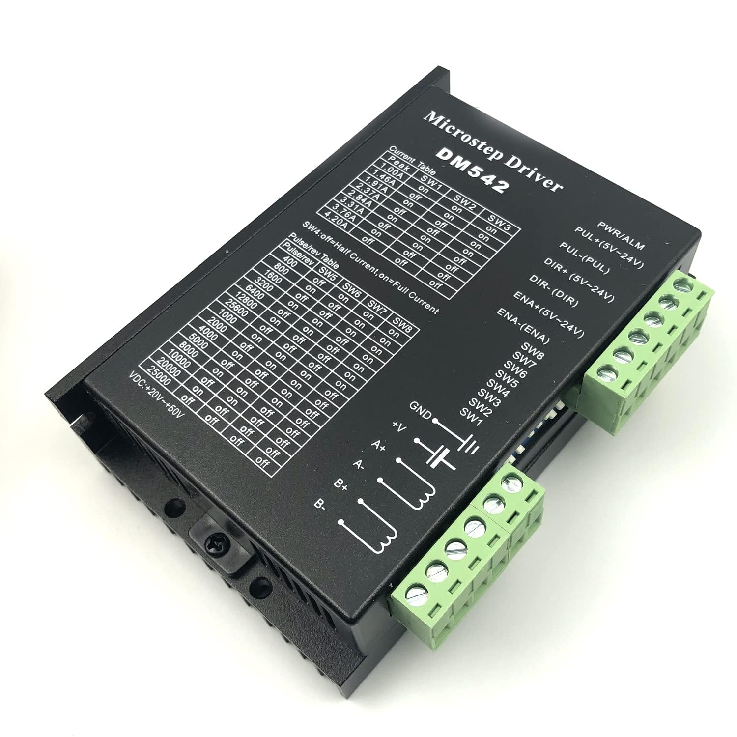 RIDEN DM542 M542 for Leadshine 2-Phase 1-4.2A 20-50V DC CNC Micro