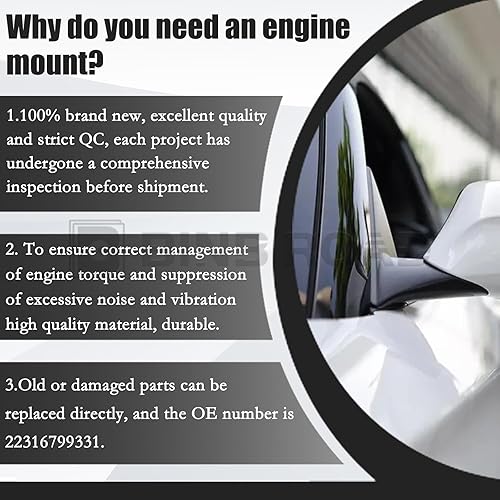 Miniatura 2 de 2 soportes de transmisión trasera 22316799331 compatibles con BMW 128i 325i 328i 330i 335i 525i 528i 530i Z3 Z4