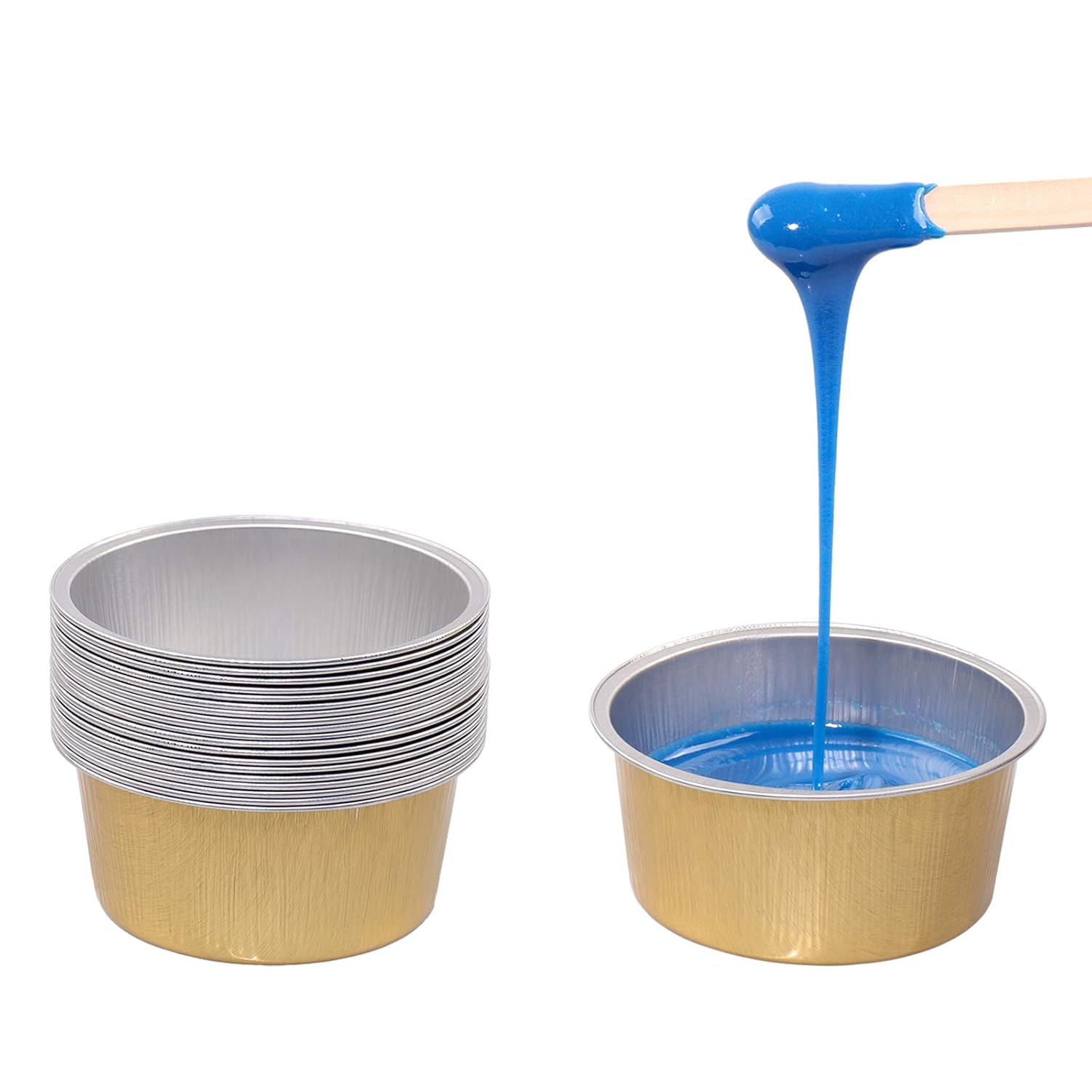 BlueZoo Wax Melting Bowl, Durable Aluminium Mini Waxing