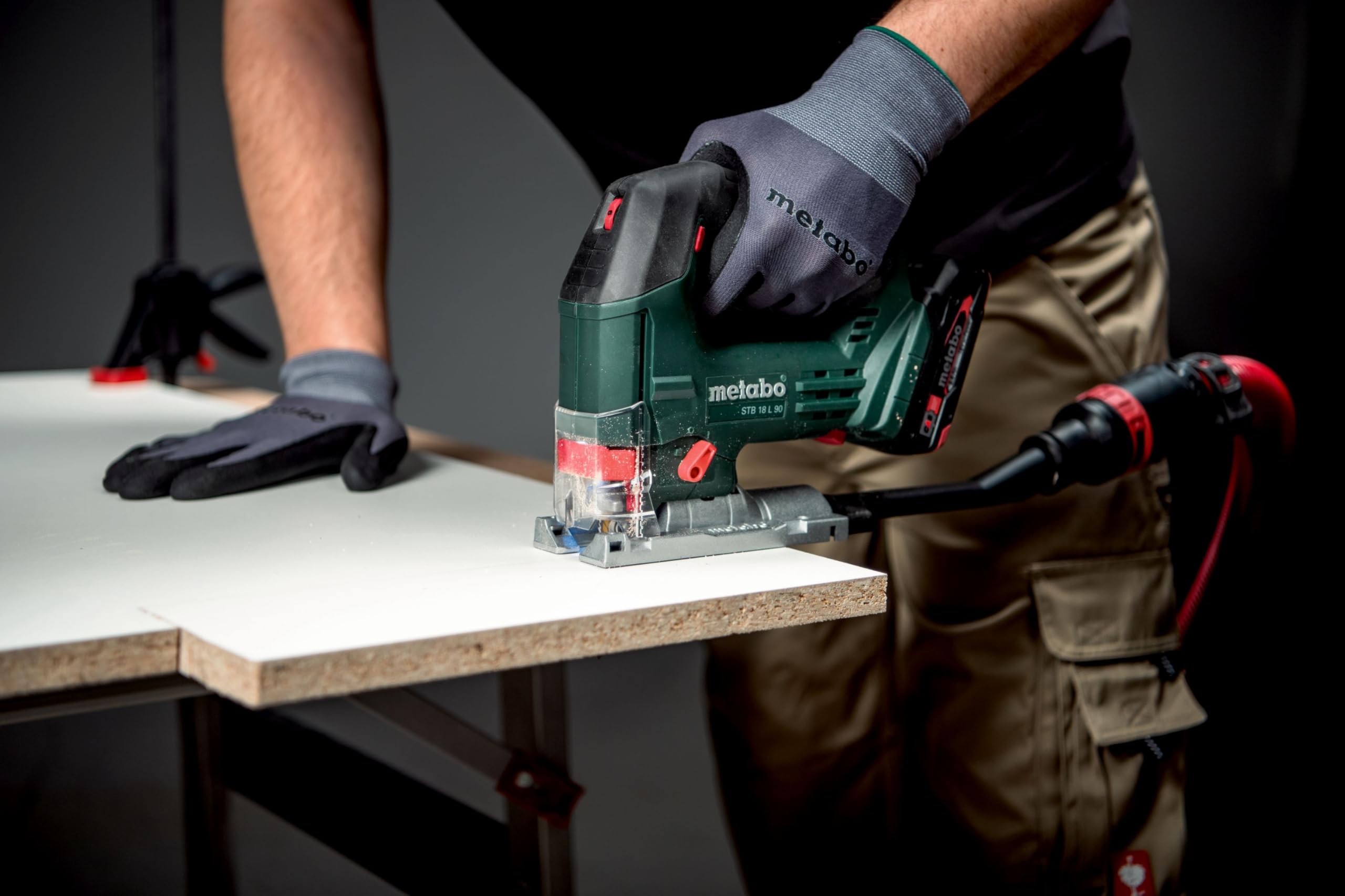 METABO MÁQUINAS 601048840 Sierras CALAR Z bateriami 18 V STB 18 L 90 Sprzęt, Inne narzędzia, Wielokolorowy