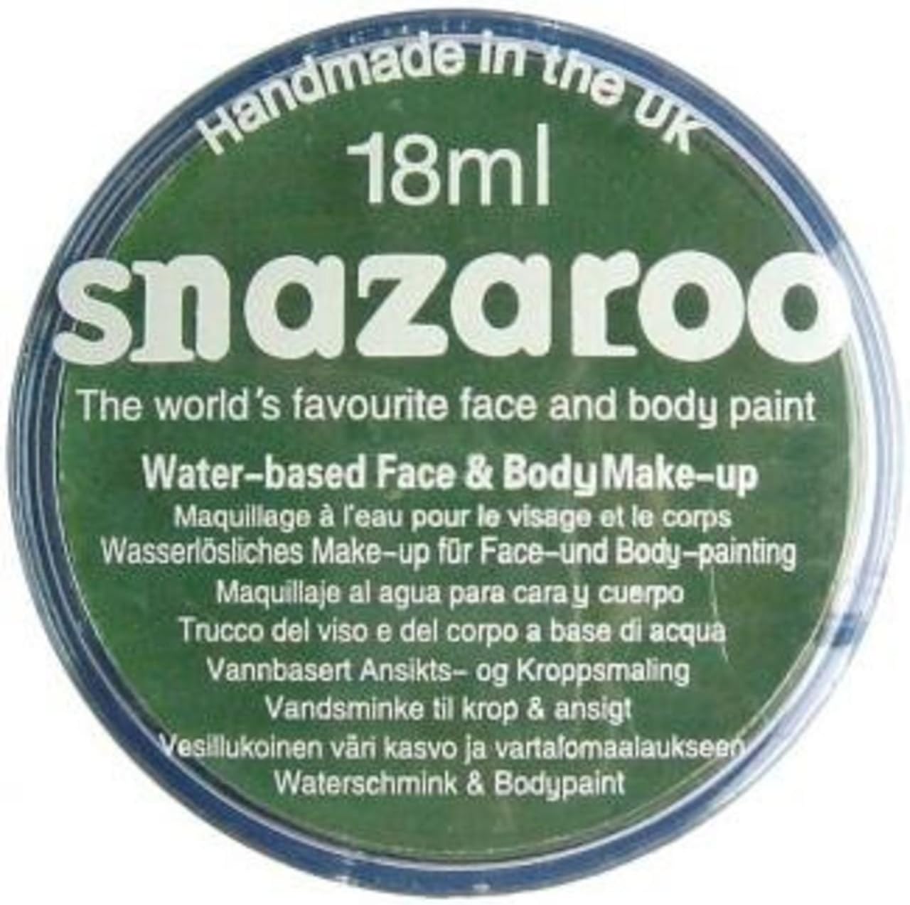 GREEN SNAZAROO FACE PAINT 18ML