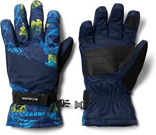 Youth Unisex Core II Glove, Bright Indigo Kaleidoscope, Medium