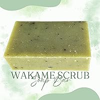 Vista 7 de Michelle's Creatives Wakame Seaweed Soap Bar - Natural Soap Bar for Men and Women - Handmade Soap made with Organic Soap Base and Organic Shea