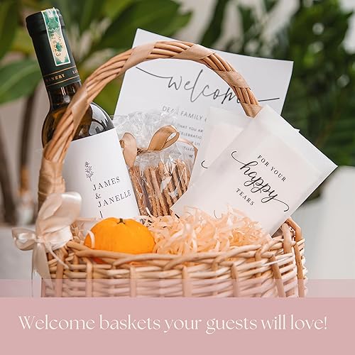 Miniatura 4 de Paquetes de pañuelos de boda para invitados, juego de 20 unidades, para tus lágrimas felices, recuerdos de boda para invitados, papel esmerilado,