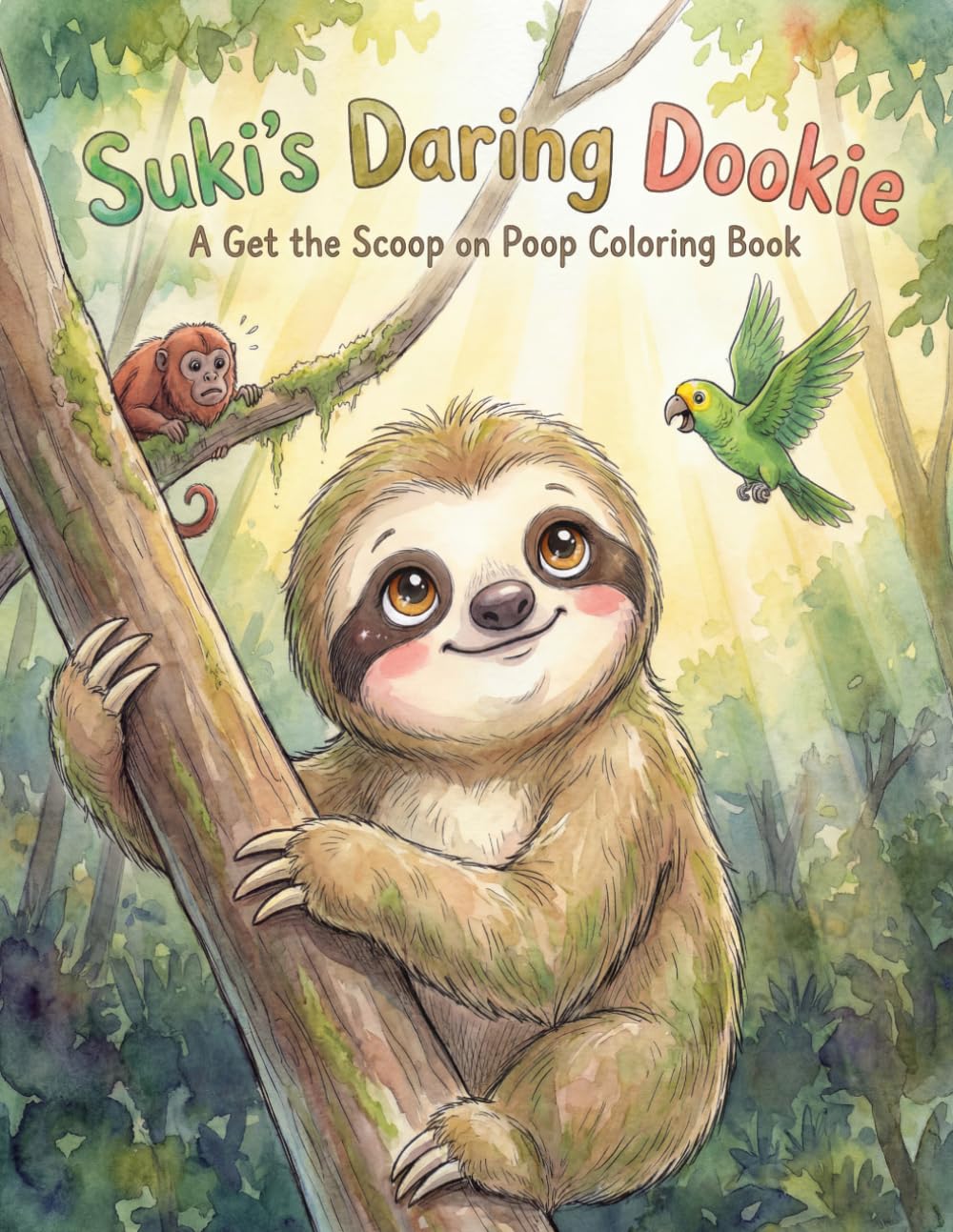 Suki's Daring Dookie Coloring Book: A Get the Scoop on Poop Coloring Book