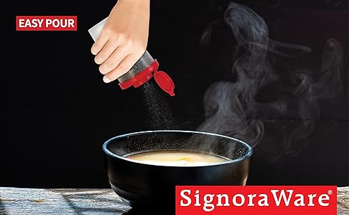 Miniatura 5 de SIGNORAWARE - Salero y pimentero a prueba de humedad para ir de campamento, picnic al aire libre, cocina, loncheras, juego de especias de viaje