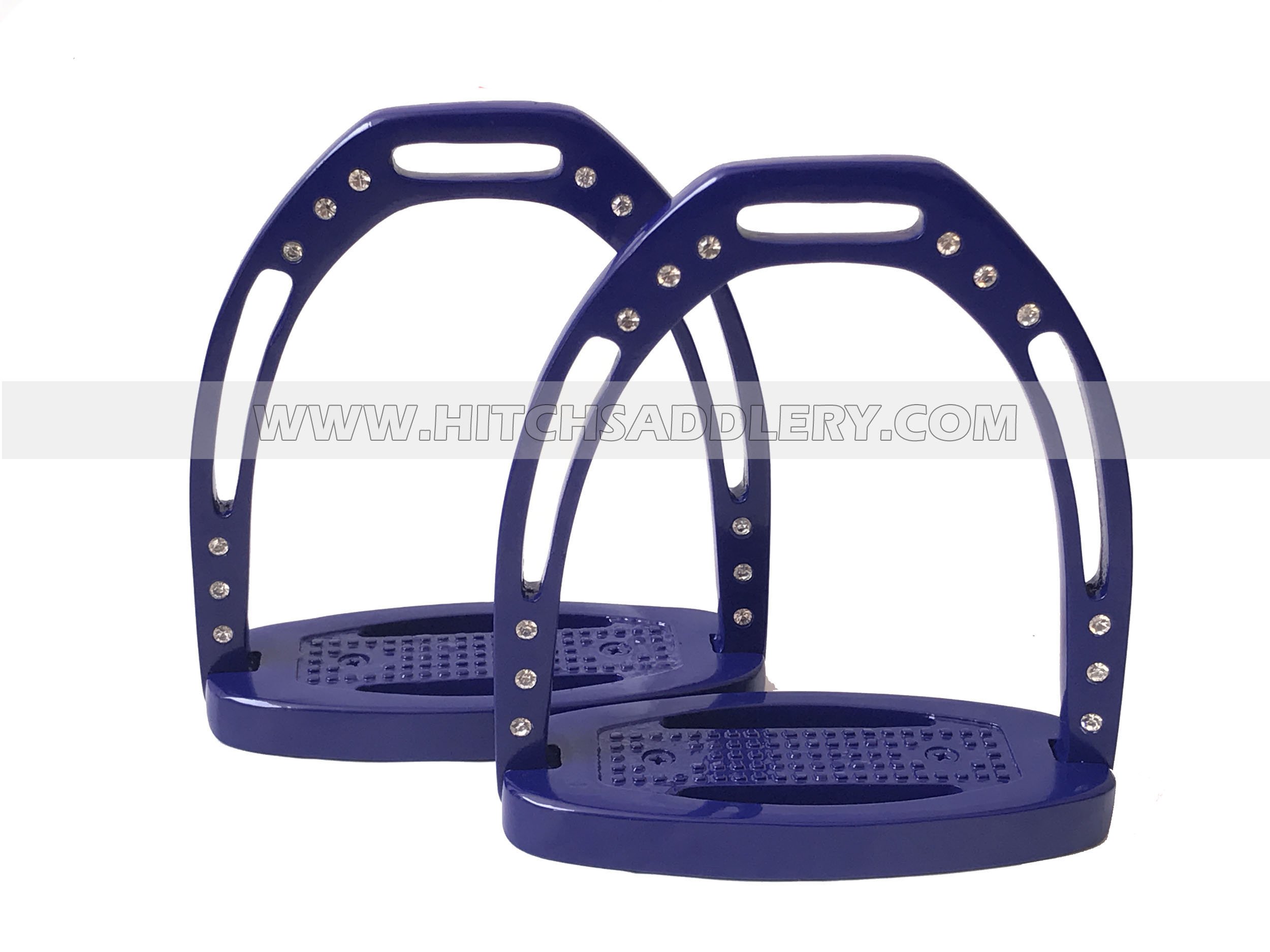 New Hitch Icona with Blue Aluminium Stirrups The All-Rounder 4.75/12 cm
