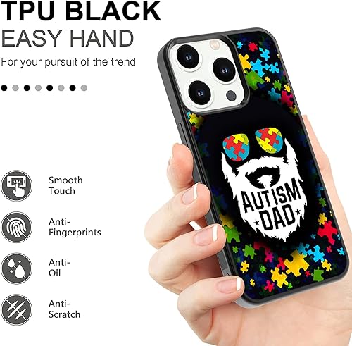Miniatura 3 de Orgulloso Funda para iPhone 16 16E 15 14 13 12 11 Pro Max S25 S24 S23 S22 S21 FE Ultra Note 20 Ultra A16 A15 A54 A14 A53 A13 Negro