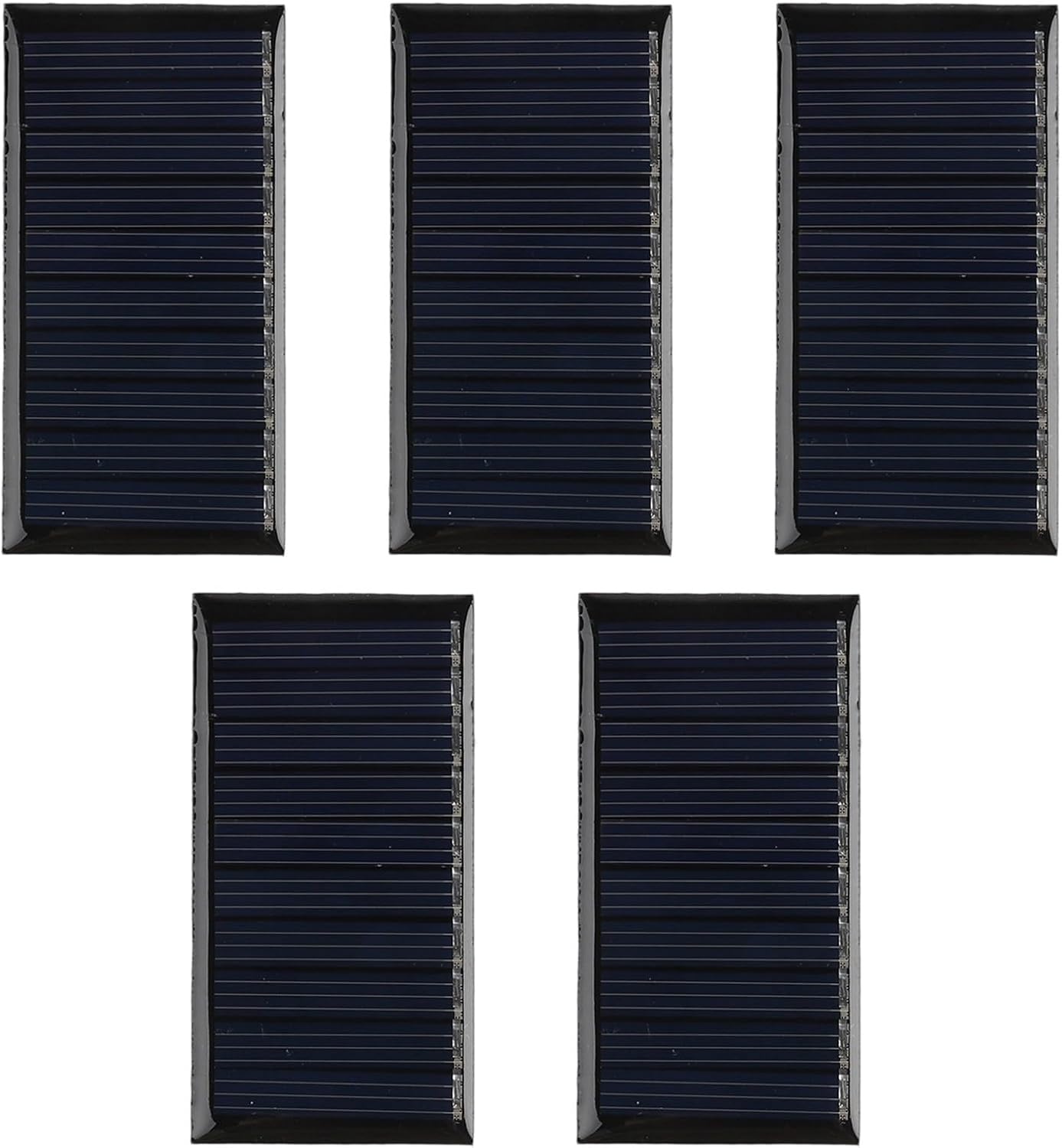 -Pack Mini Photo voltaic Panels – 30x60mm Polycrystalline 0.25W 3.7V Charging Board for DIY Photo voltaic Tasks, Backyard Lights, Promoting Indicators & Low-Energy Units