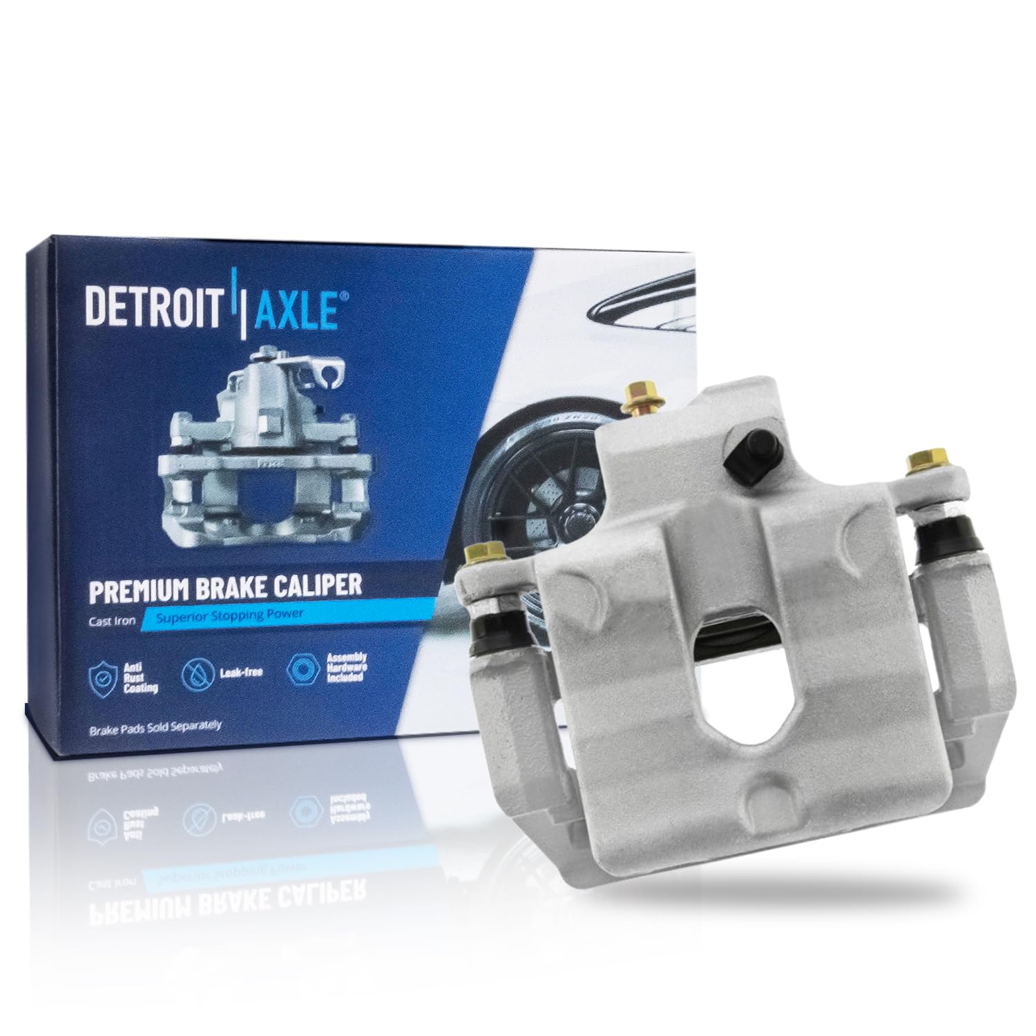 Detroit Axle - Rear Left Brake Caliper for 2008-2014 Cadillac CTS