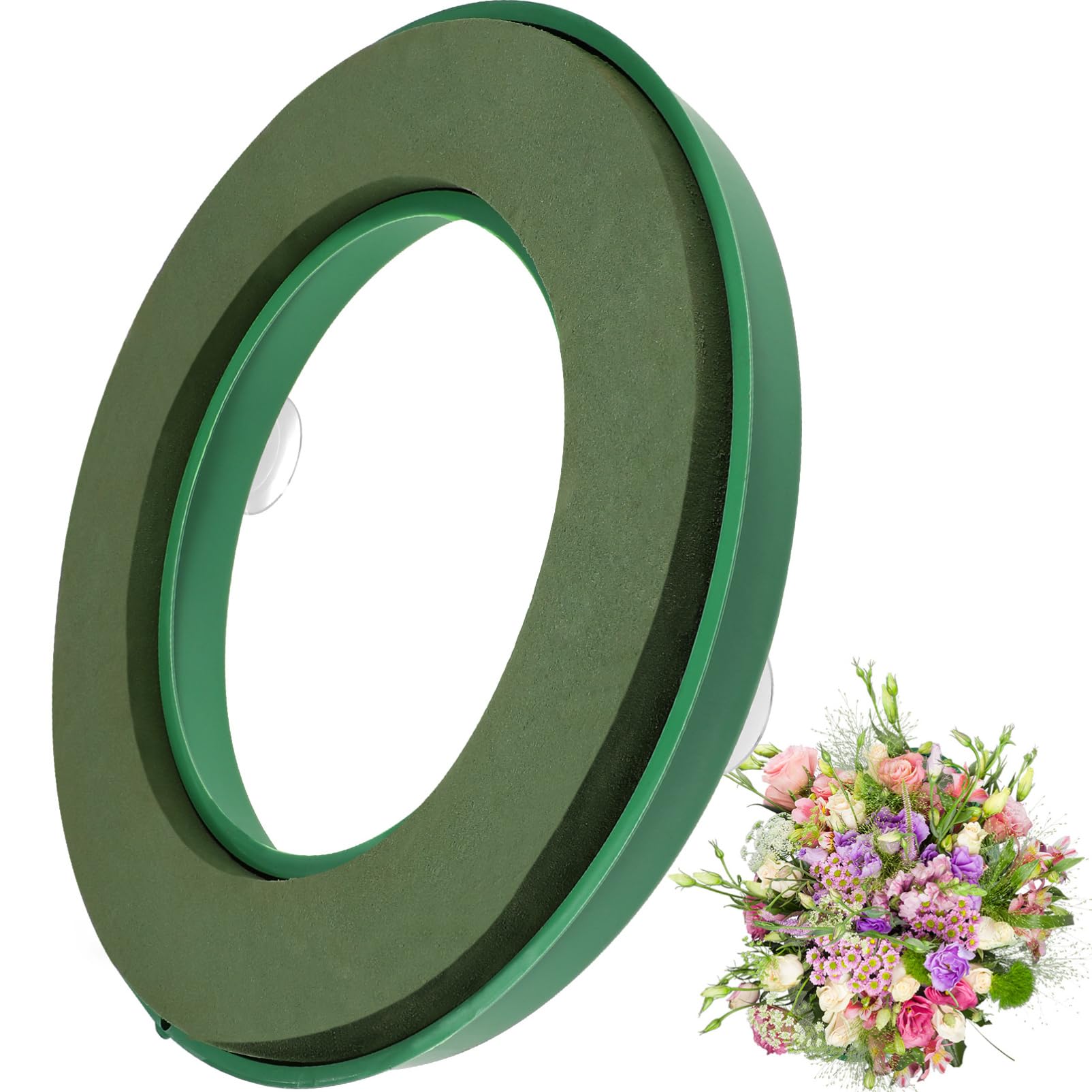 Bloc de mousse florale artificielle avec ventouse pour mariage et auto