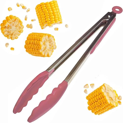 Starpack 'Get a Grip' Pinzas de cocina de silicona  Pinzas de barbacoa de 12 pulgadas para parrilla, resistentes al calor hasta 600 F  Acero