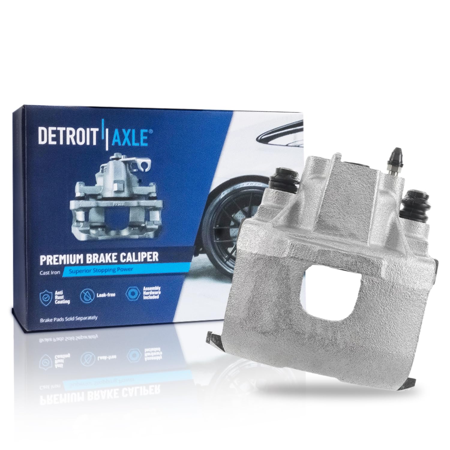 Detroit Axle - Front Left Brake Caliper for Chrysler Town &amp; Country Voyager