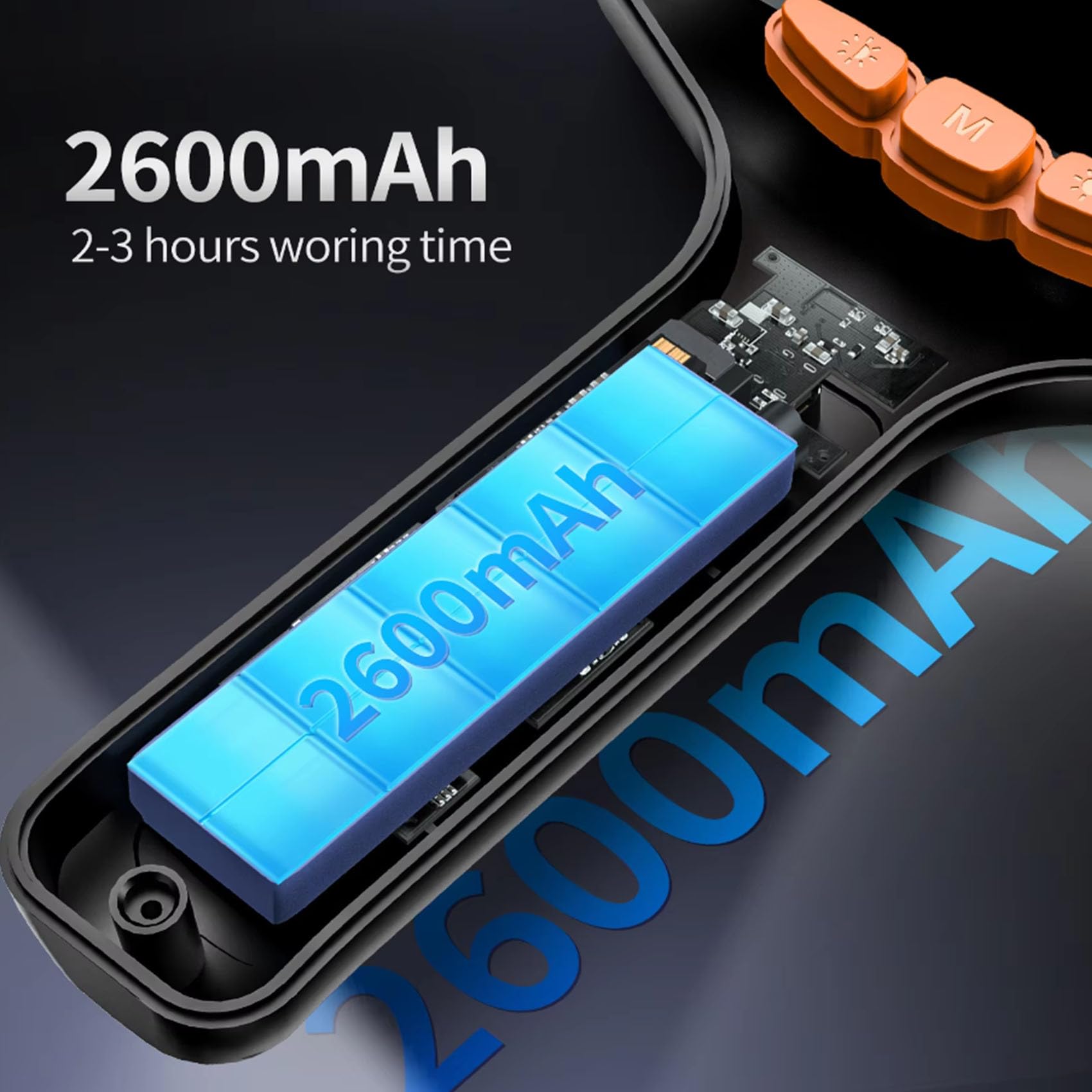 HYZHANHONG 15m, Handheld Dual Lens Endoscope Camera 8MM Front Lens Tube Inspection Endoscope 4.3-Inch Screen 15-30M Hard Wired for Pipeline Vehicle Inspection Camera