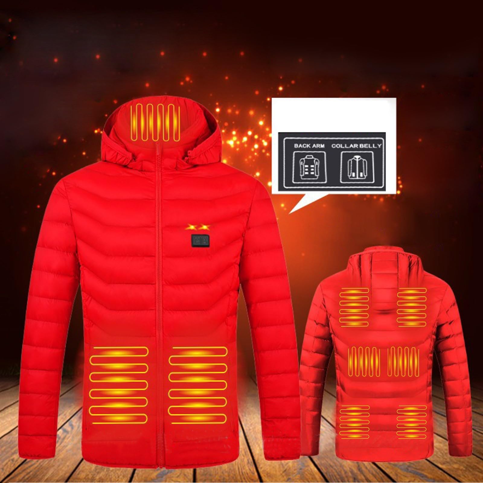 Winterjacke Damen Warm Winddichte Gefüttert Skijacke Wanderjacke Wasserdicht Softshelljacke Funktionsjacke Winter Atmungsaktiv Snowboardjacke Outdoor mit Kapuze Schneejacke Fleecejacke