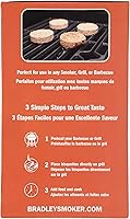 Vista 3 de Briquetas Bradley Smoker para Asar y Barbacoa, Mezcla Premium de Chile y Comino, Paquete de 48