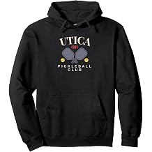 Utica, OH Pickleball Club Tee for Paddle Lovers Pullover Hoodie