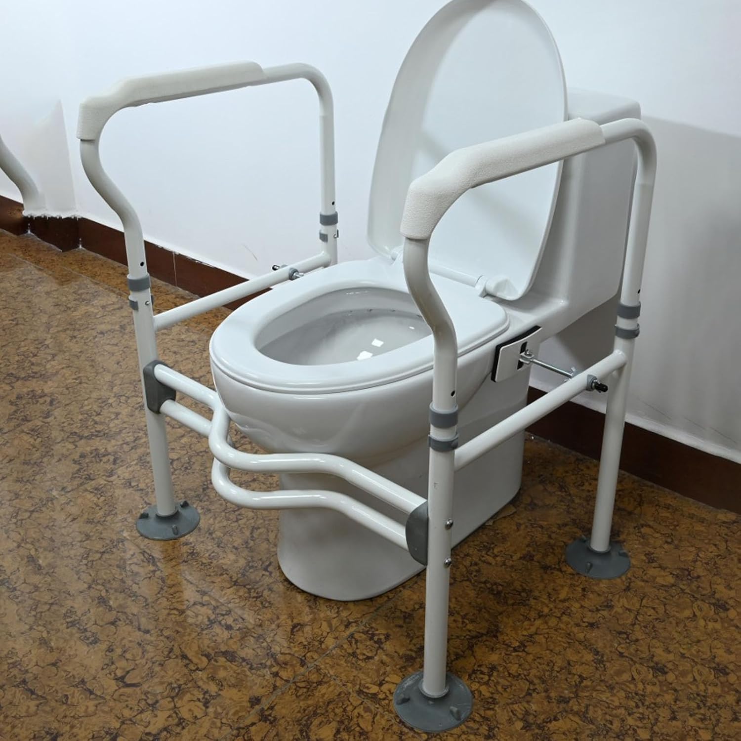 Toilet Safety Rails, Adjustable Toilet Safety Frame