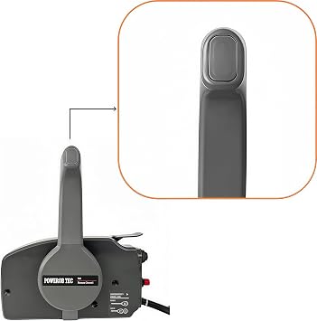 Mechanical 703 Side Mount Control Box (Black) 703-48230-14 Push to Open 7Pin Harness For Yamaha Outboard Engine