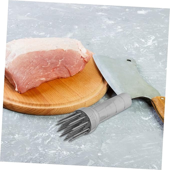 Ablandador de Carne de Acero Inoxidable PRETYZOOM miniatura 2