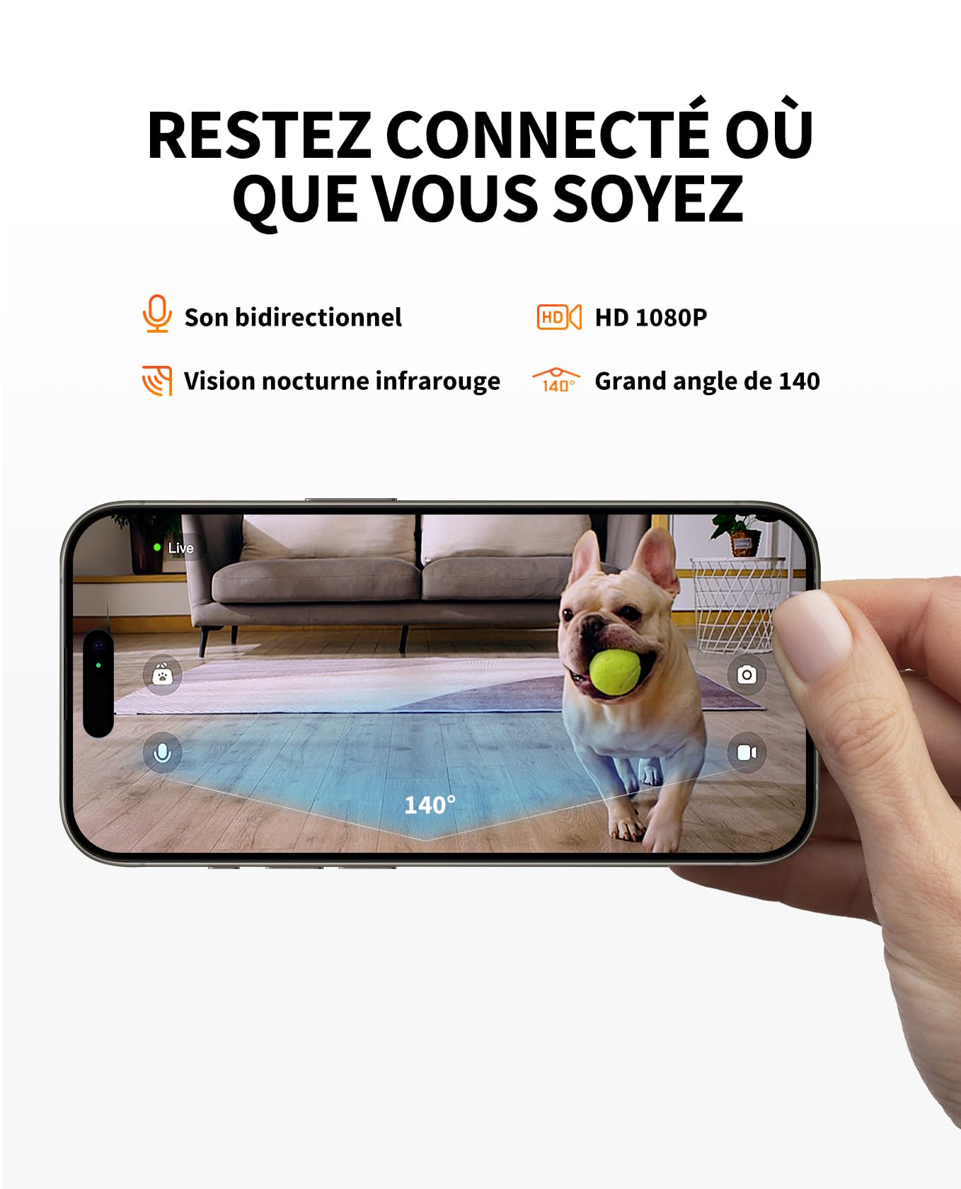 PETKIT Distributeur Croquettes Chat Automatique avec Caméra, WiFi 2.4 GHz, Vision Nocturne, Bol Inoxydable, Programmable Via Application, Jusqu'à 5 Repas par Jour