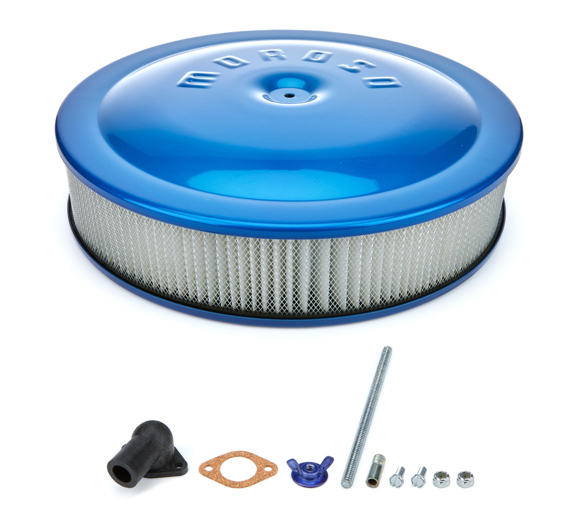 コレクション airpure Amazon.com: Moroso 65906 Blue Powder Coat Aluminum Air Cleaner, 14