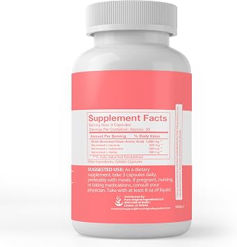 PURE ORIGINAL INGREDIENTS BCAA, (100 Capsules) Always Pure, No Additives Or Fillers, Lab Verified