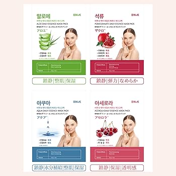韓国 デイリーパック まとめ売り Amazon | BN&K シートマスク 個包装 フェイスパック 韓国 全 1