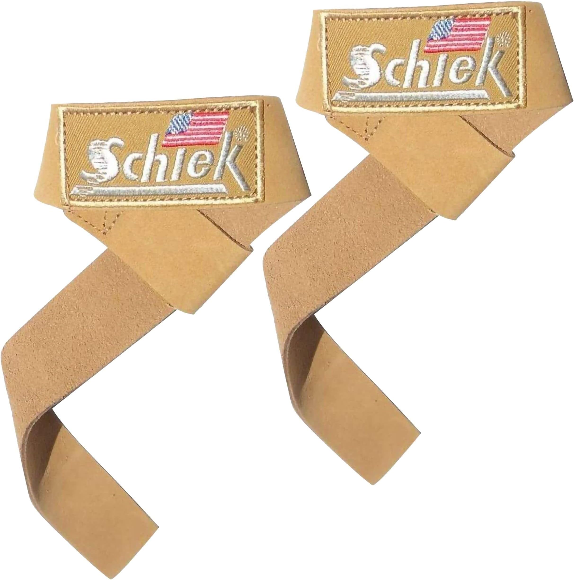Sports Schiek Leather Lifting Straps