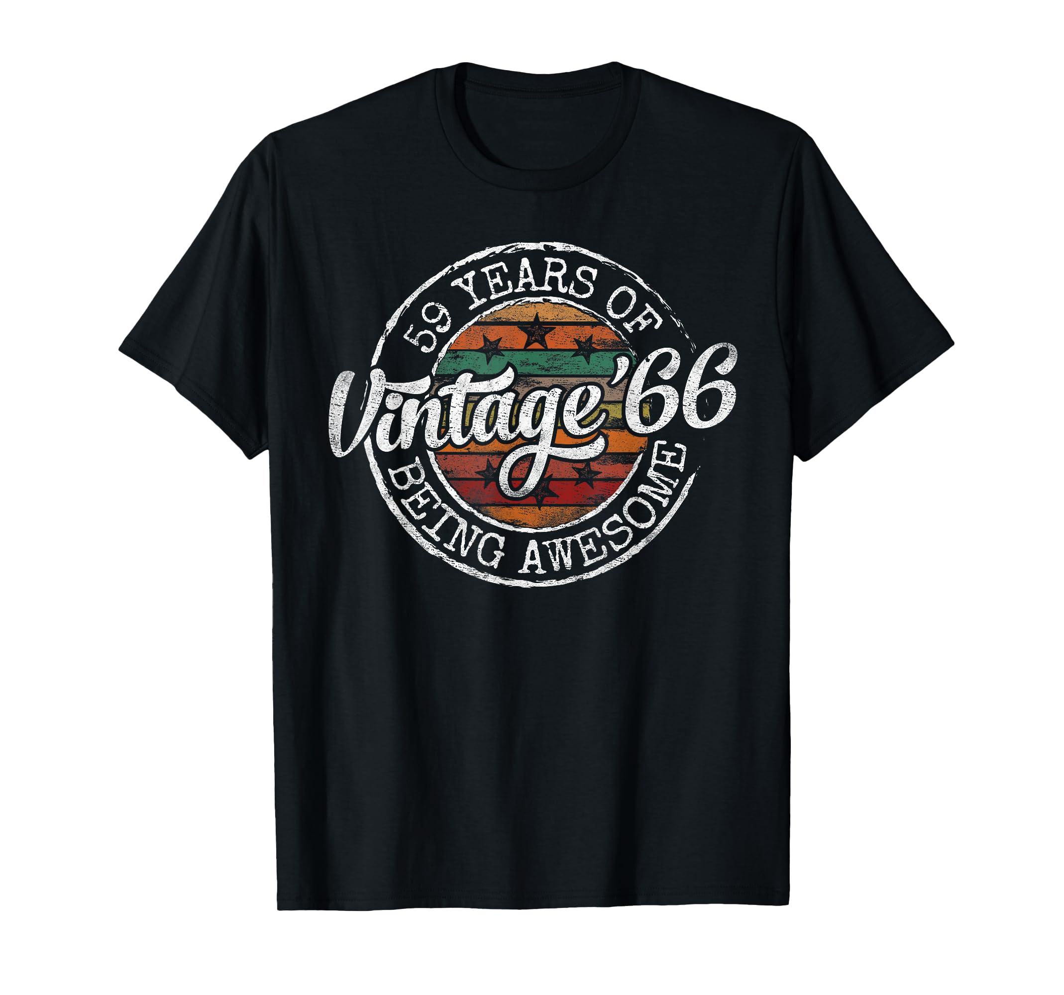 Vintage 1966 Bday Stamp 59th Birthday Gifts 59 Year Old T-Shirt