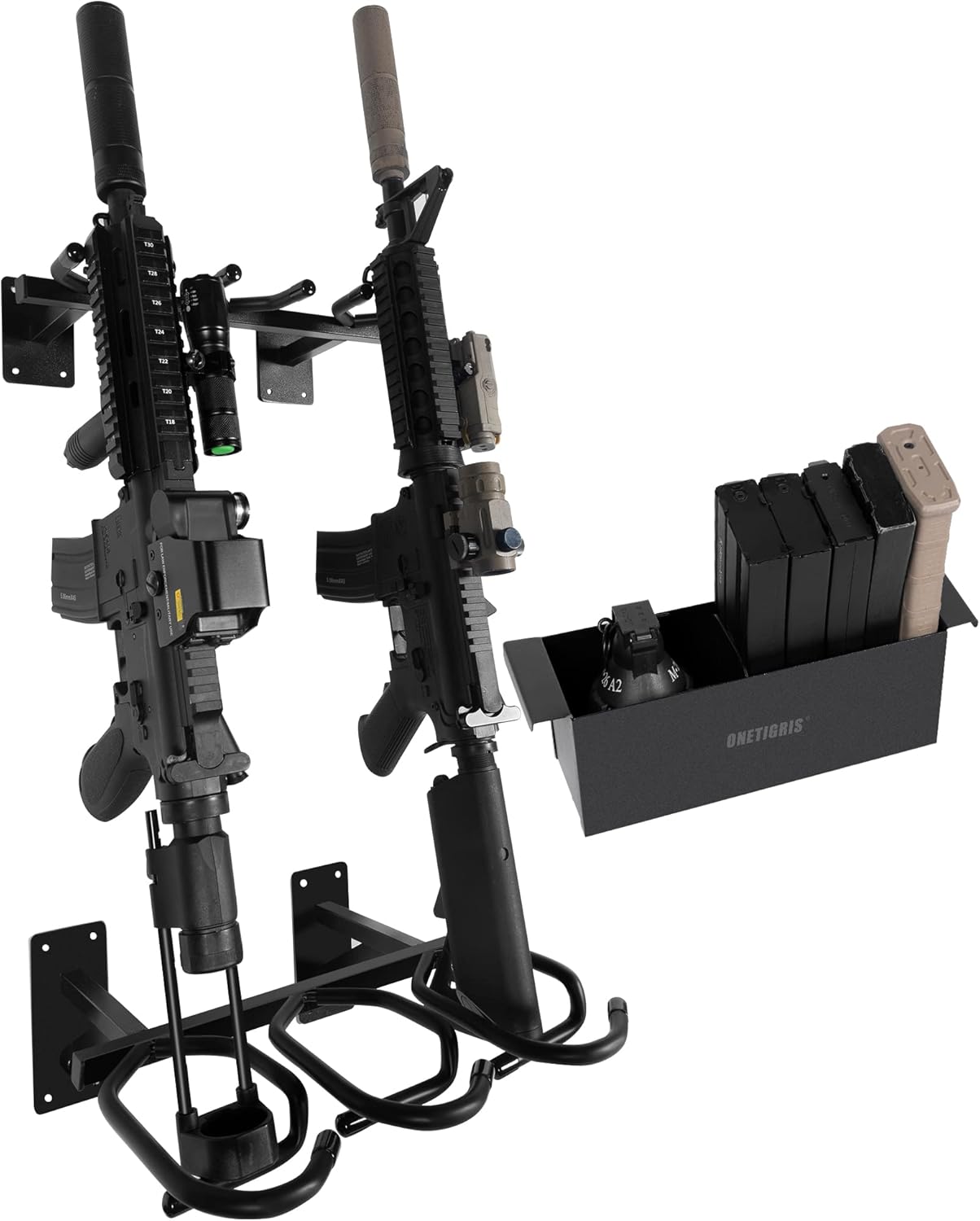 Buy Gun Rack Stainless Steel Wall Mount Rifle Rack Indoor