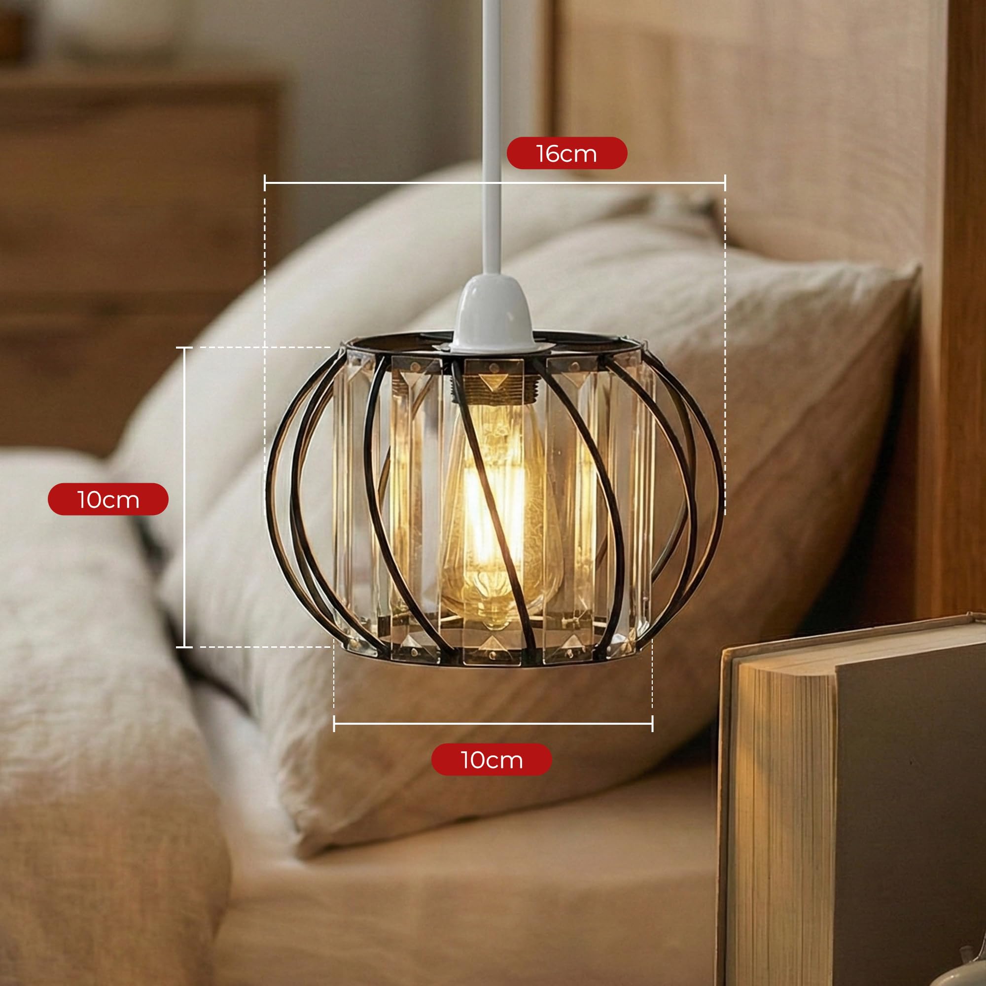Retro ceiling lamp E27 pendant light for kitchen bedroom