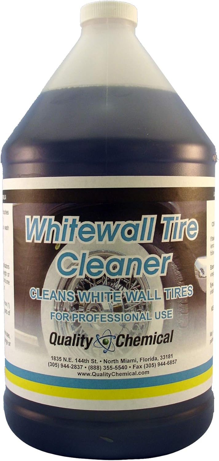 Quality Chemical Whitewall Tire Cleaner-1 Gallon (128 oz.)