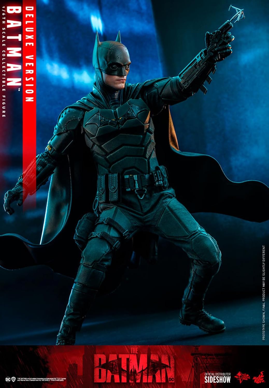 Hot Toys The Batman Figurine Movie Masterpiece 1/6 Batman Deluxe Version 31 cm
