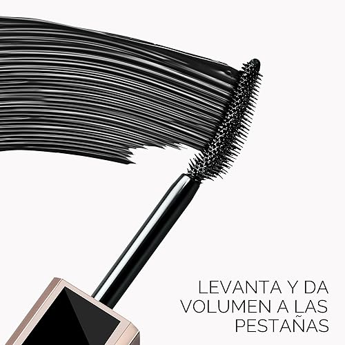 Vista 2 de Lancôme Lash Idôle - Máscara de pestañas para levantamiento de pestañas y volumen – Máscara negra para volumen instantáneo, longitud y elevación – a
