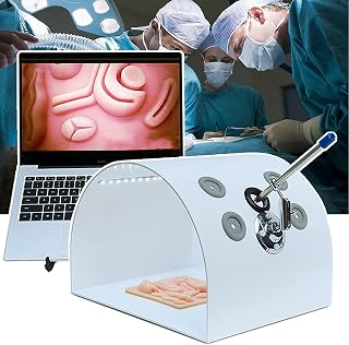 Equipamento/Caixa De Treinamento De SimulaçãO De Laparoscopia, Com 4 Instrumentos CirúRgicos E 5 MóDulos De Treinamento, Para O Treinamento Do Aluno