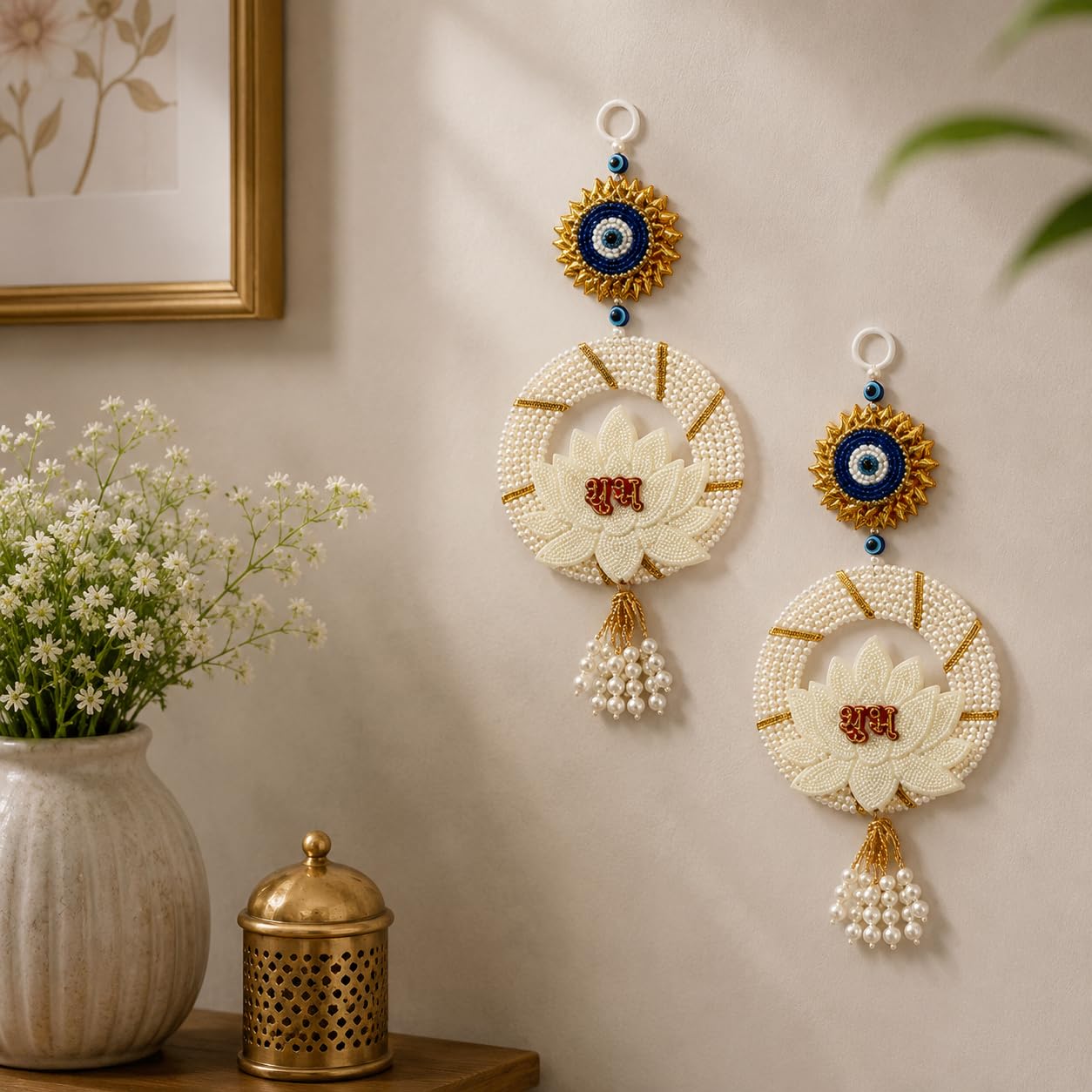 Multicolor Elephant Wind Chimes - Home Decor & Diwali Gift -10