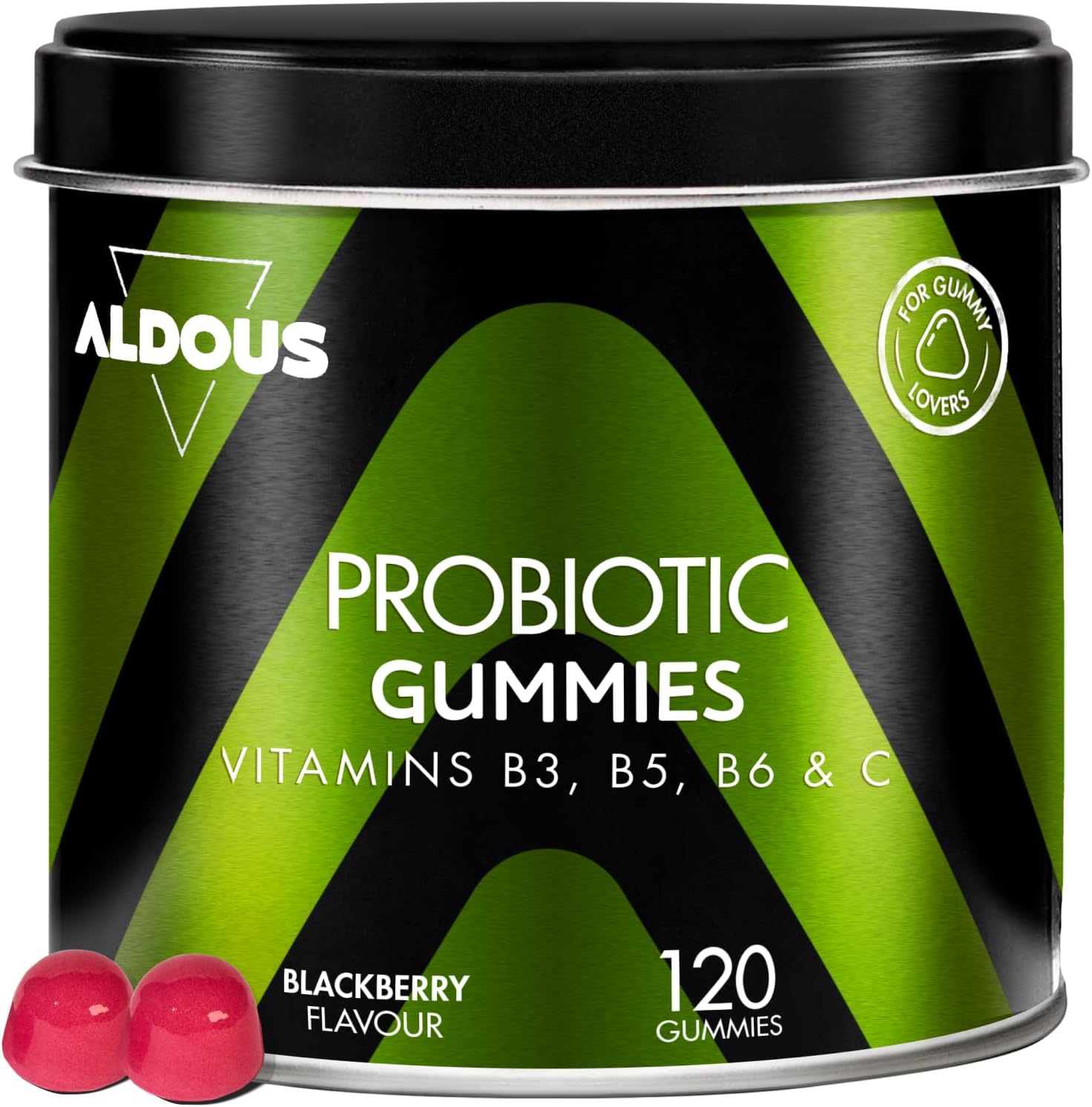 Probiotic Intestinal Flora Gummies – 120 Natural Cherry Flavour Gums