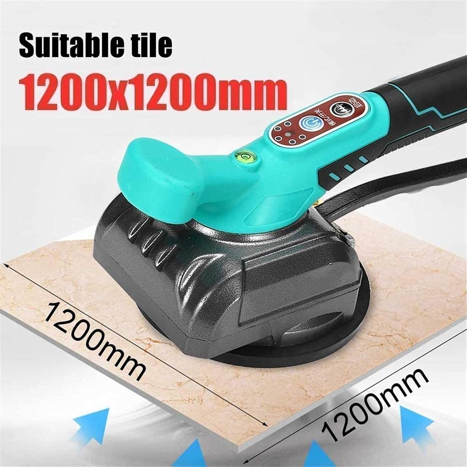 Tile Machine, Professional Decoration Tile Tool - Powerful Vibration Frequency Tool - Can Absorb 100 Kg