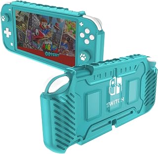 TMG Rugged Protective Case for Nintendo Switch Lite | Shockproof Grip Cover with Soft TPU & Hard Shell | Ergonomic Anti-Sl Price In India