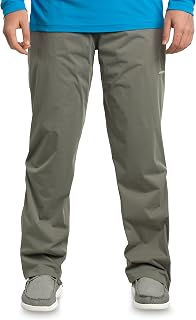 Fishing Men’s Packable Rain Pants, Lightweight Waterproof Rain Gear