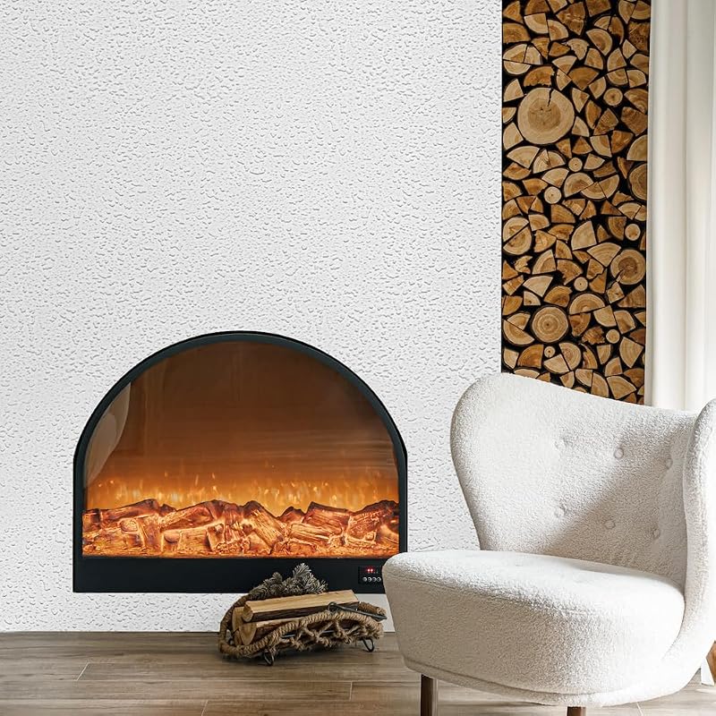 myforHD Öntapadós Fehér Tapéta 40cm x 10m - Vastag Vinyl Falmatrica Bútorokhoz, Modern Texturált Felülettel, Rácsvonalakkal Könnyen Vágható