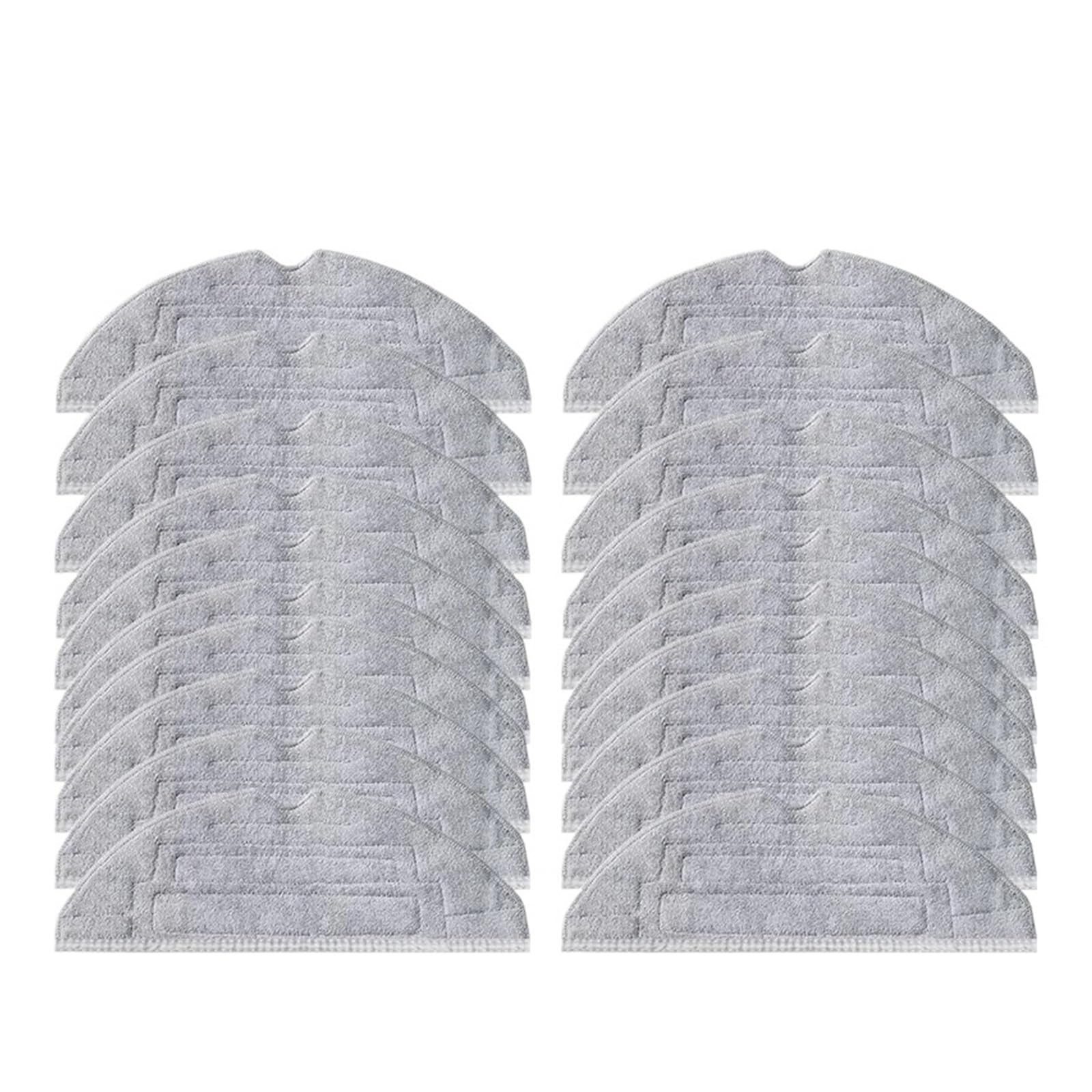 kvcccss Double Vibration Mop Pad Vacuum Cleaner Robot Mop Rags Parts Mop Cloths Accessories，Compatible For Roborock， S8 S8PLUS S8+ S8Pro Ultra G20(SET15)