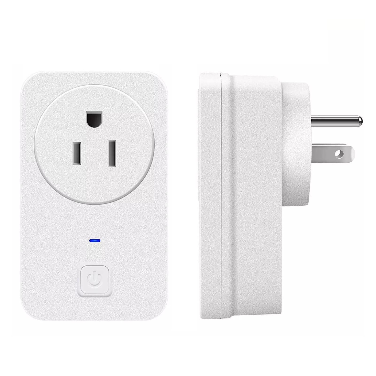 10A Smart Plug WiFi APP Remote Control Outlet Work Compatible with Home IFTTT Energy Monitoring and Timer Function