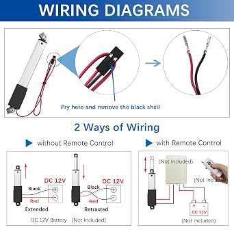 12V Mini Linear Actuator - 0.83 Stroke, 7.2lbs/32N, 1.2/s High Speed, IP54 Electric Micro Linear Actuator with Mounting Brackets, Lightweight 0.09lbs, for Cabinets, Robotics, Home Automation