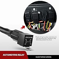Vista 22 de Nilight - 10017W 16AWG Kit de arnés de cableado con conector DT Barra de luz LED de 12V Interruptor de encendido y apagado Relé de potencia Fusible