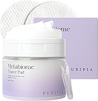 Vista 1 de Metabiome - Almohadillas de tóner coreanas para el cuidado de la piel de la cara transparente, exfoliante calmante de algodón, almohadilla