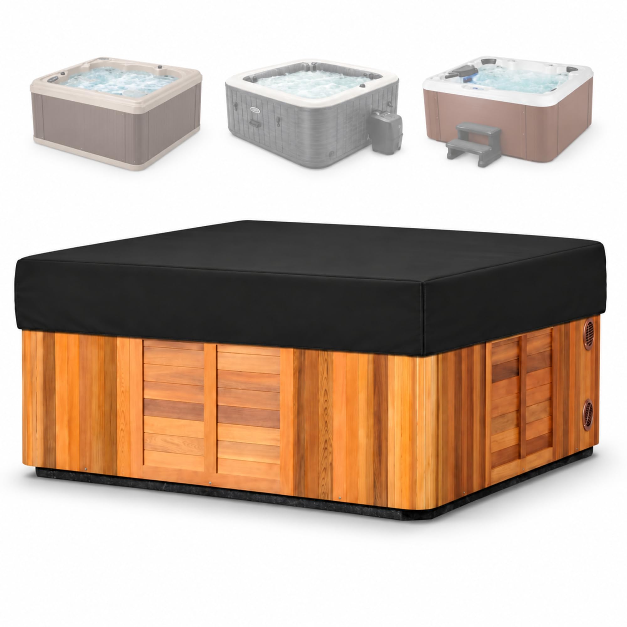 Cubierta Cuadrada SPA para Nordic Hot Tubs Crown 2015-2026