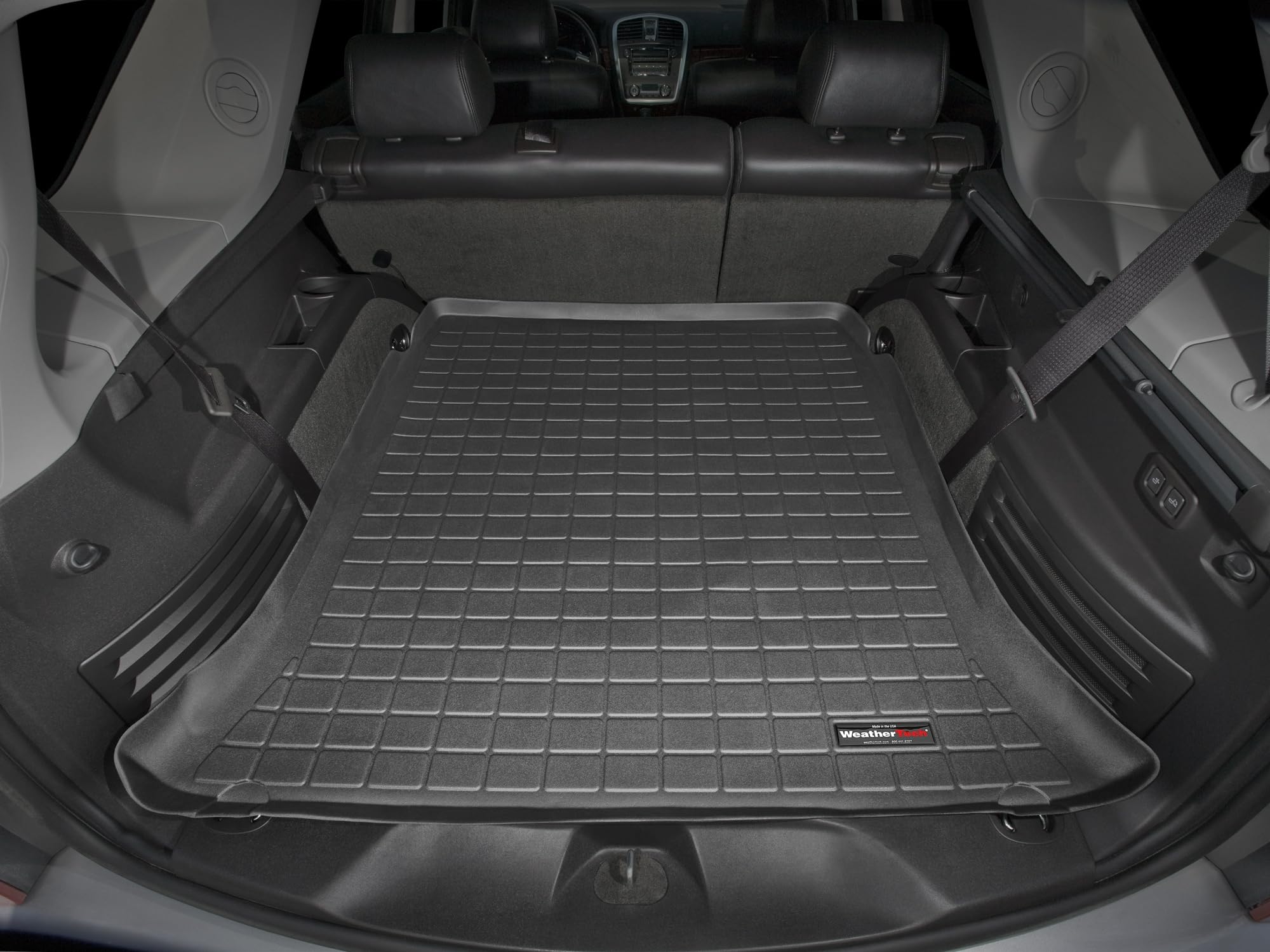 WeatherTech ブラック トランクマット Cadillac SRX Amazon.com: WeatherTech Cargo Trunk Liner for Cadillac SRX, Behind